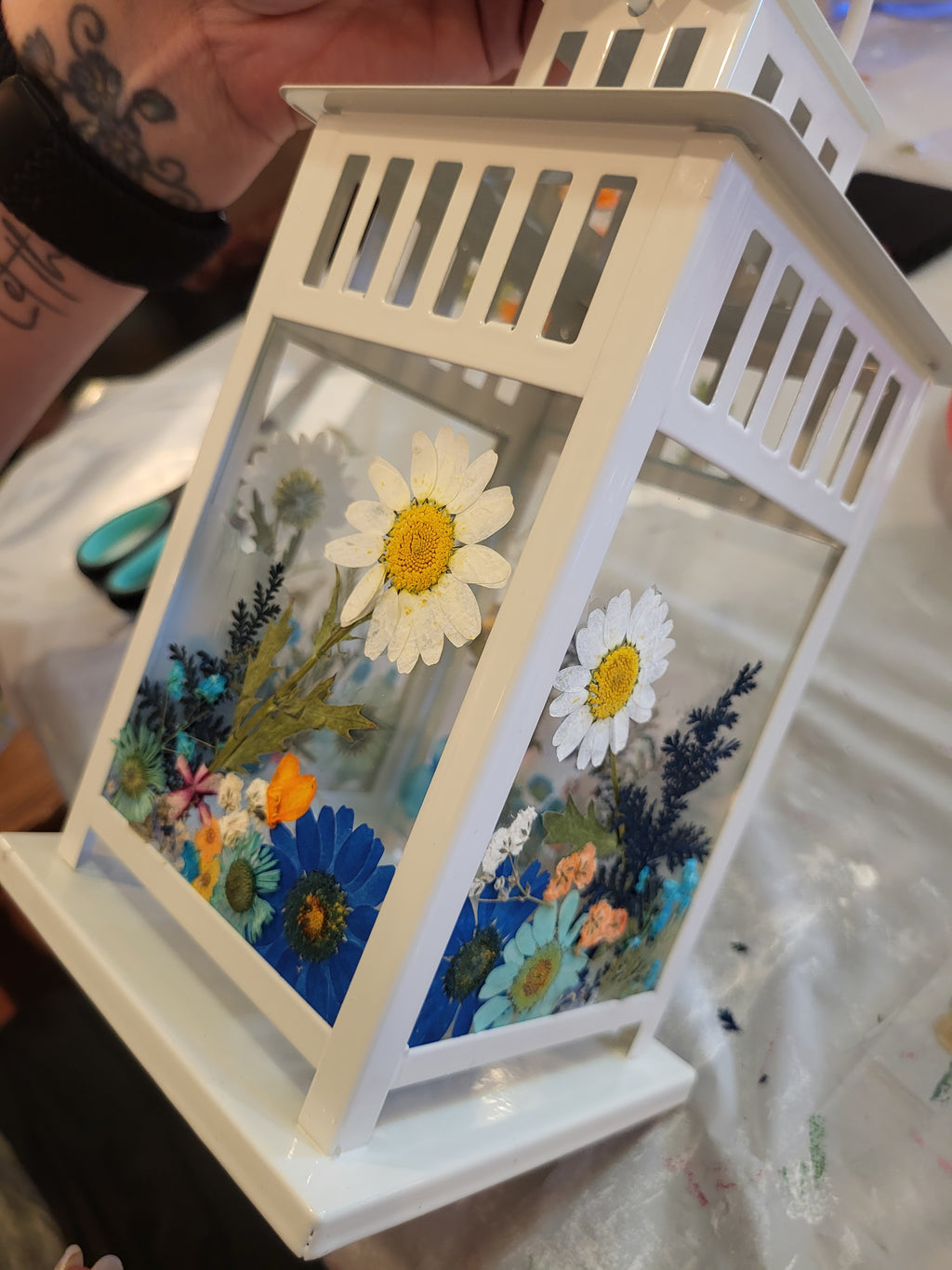Floral Lighted Lanterns - August 6th