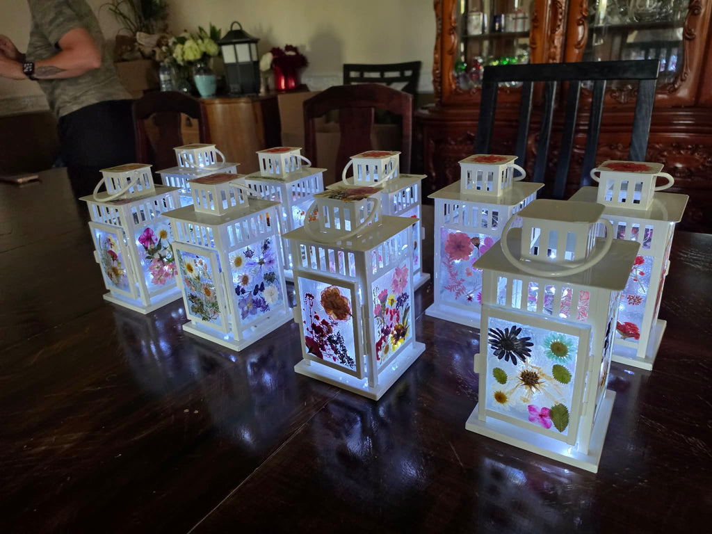 Floral Lighted Lanterns - August 6th